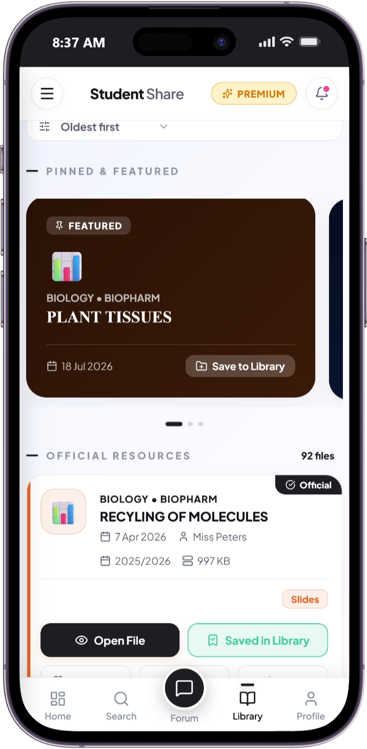Study materials library
