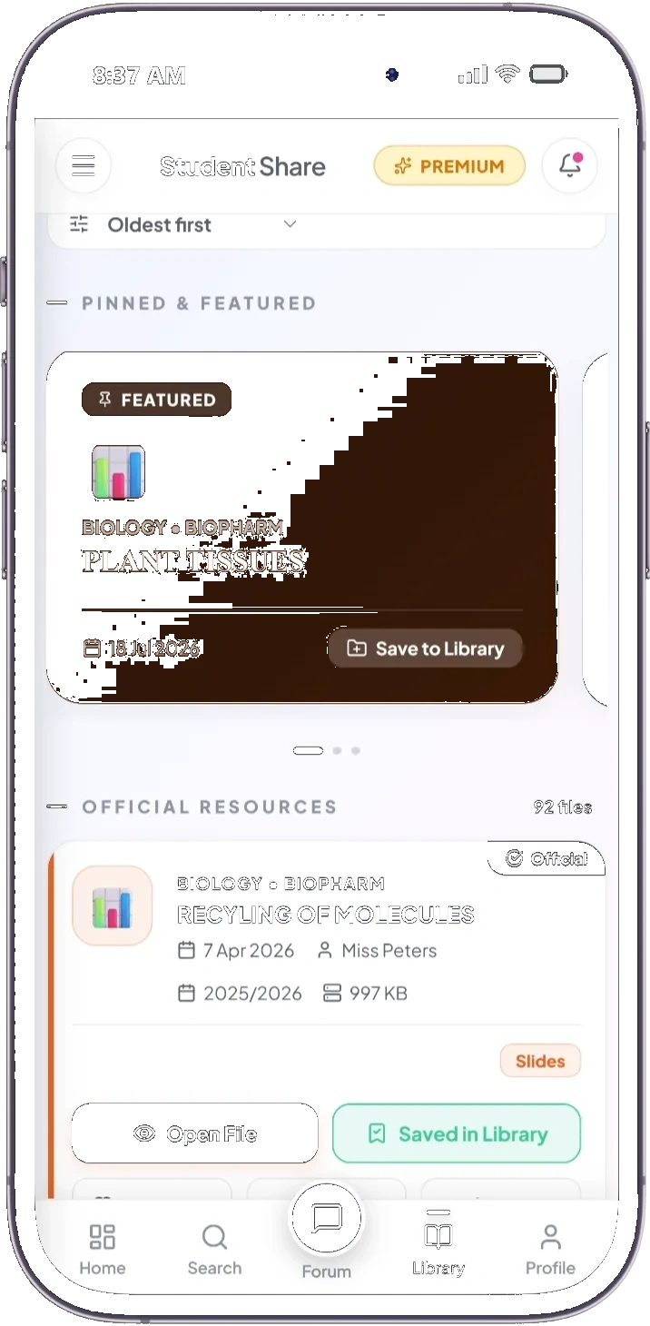 Study materials library